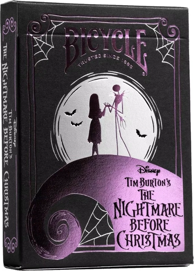 Карты "Bicycle Disney Nightmare B4 Xmas Standard Index"