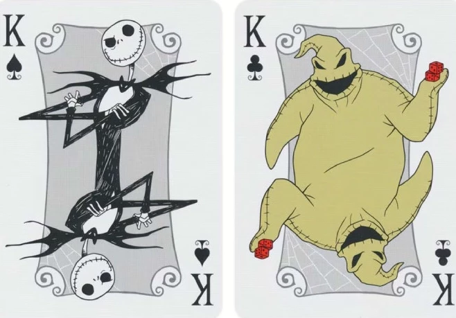 Карты "Bicycle Disney Nightmare B4 Xmas Standard Index"