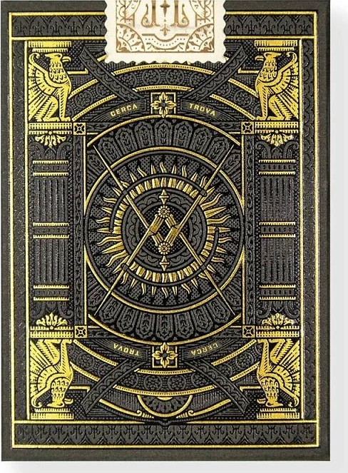 Карты "Theory11 Black Hudson"