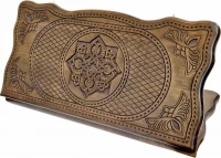 Нарды резные &quot;Тёмный Узор 1&quot; 50, Mirzoyan