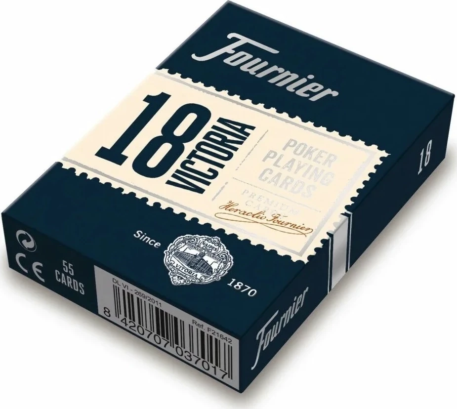 Карты "Fournier no 18 (2 standard index) blue"