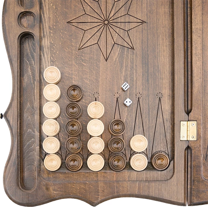 Нарды резные "Орел", Petrosyan