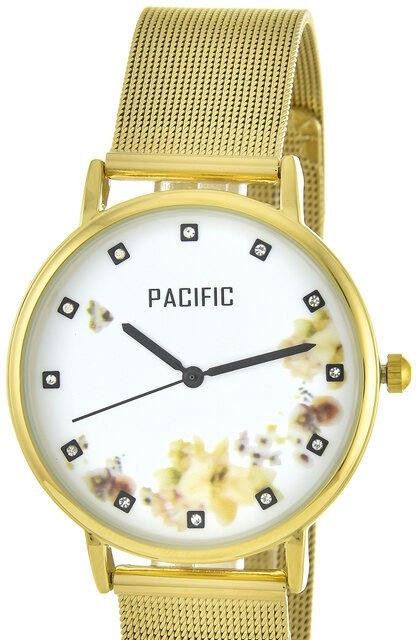 Pacific X6182-3 корп-золот циф-бел/чер сетка