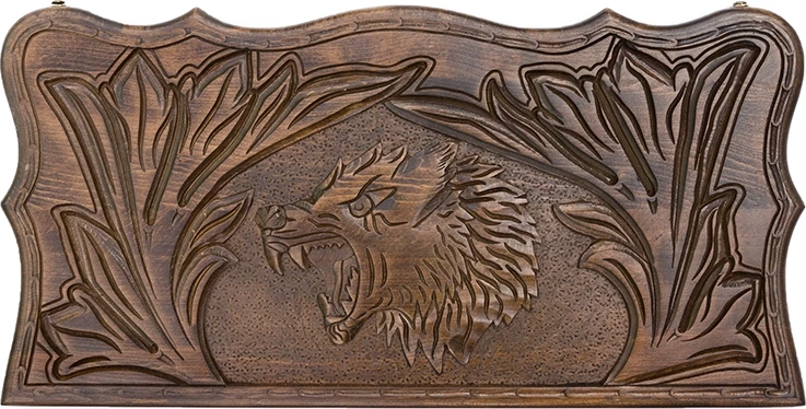 Нарды резные "Волк", Petrosyan