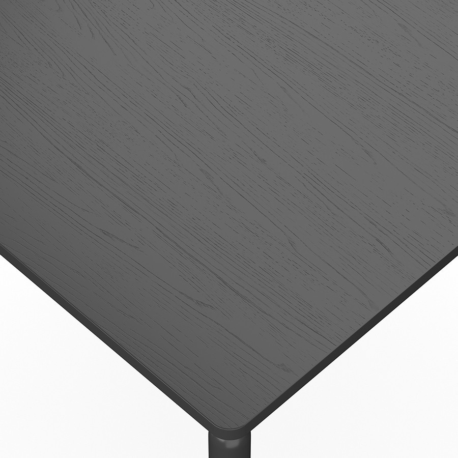 Стол обеденный saga, 75х75 см, темно-серый