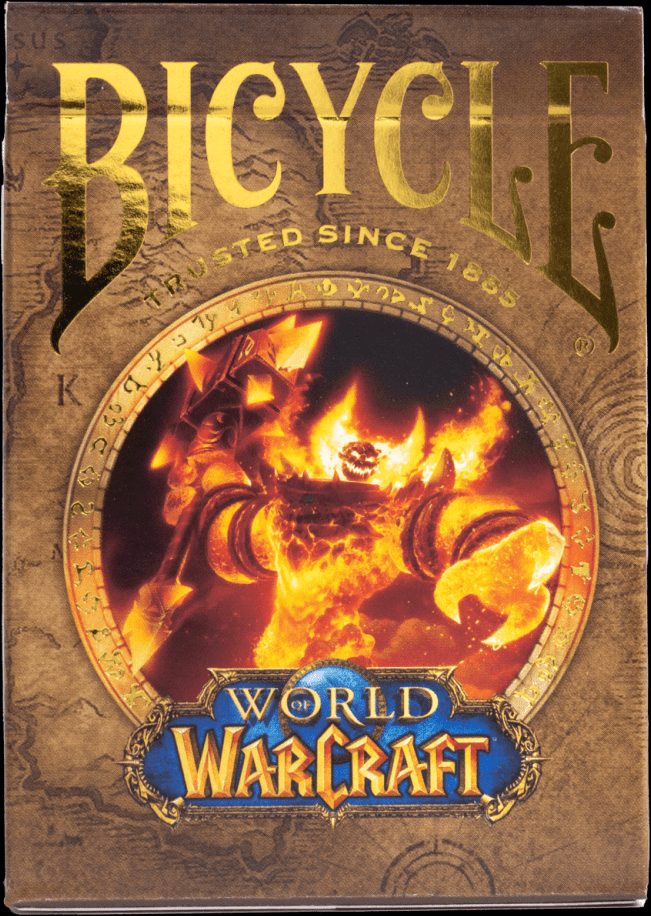 Карты "Bicycle World of Warcraft Classic Standard Index "