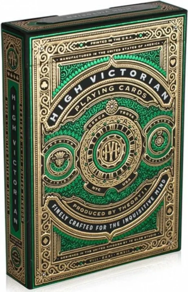 Карты "High Victorian green"
