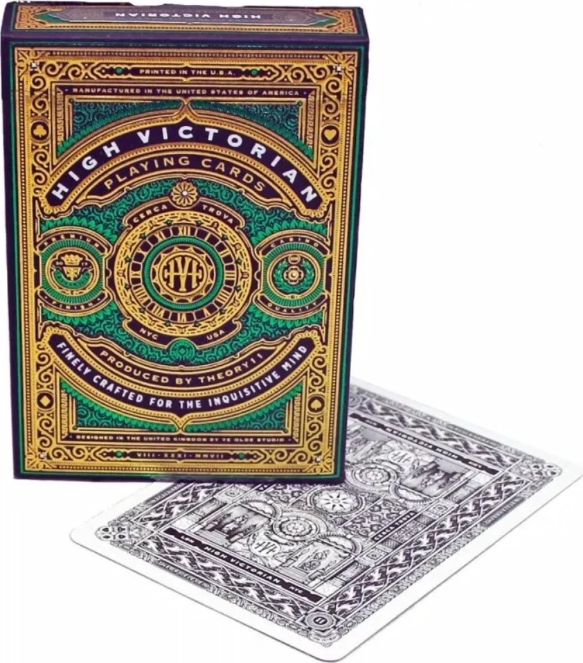 Карты "High Victorian green"