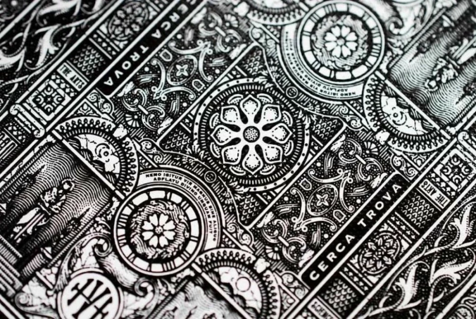 Карты "High Victorian green"