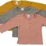 Рубашка из хлопкового муслина цвета пыльной розы из коллекции essential 3-4y