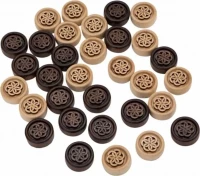 Фишки резные &quot;Узор 4&quot;, Mirzoyan