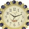 Настенные часы atlantis tld-6998e blue jewelry