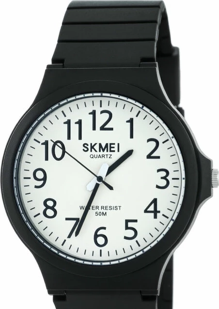 Наручные часы skmei 2108bkwt-ac black/white-arabic numerals