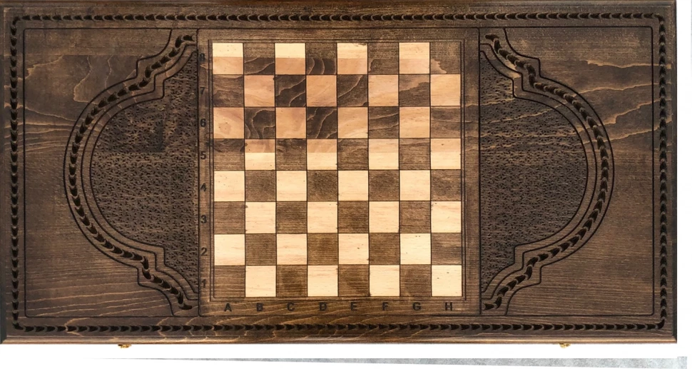 Нарды резные "Лошадь 2" 60, Zakaryan