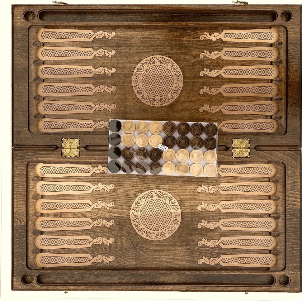 Нарды резные "Лошадь 2" 60, Zakaryan