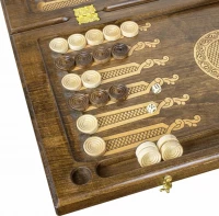 Нарды резные &quot;Гексагон 3&quot; 60, Mkhitaryan