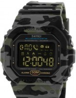 Наручные часы skmei 1629cmgn army green camouflage