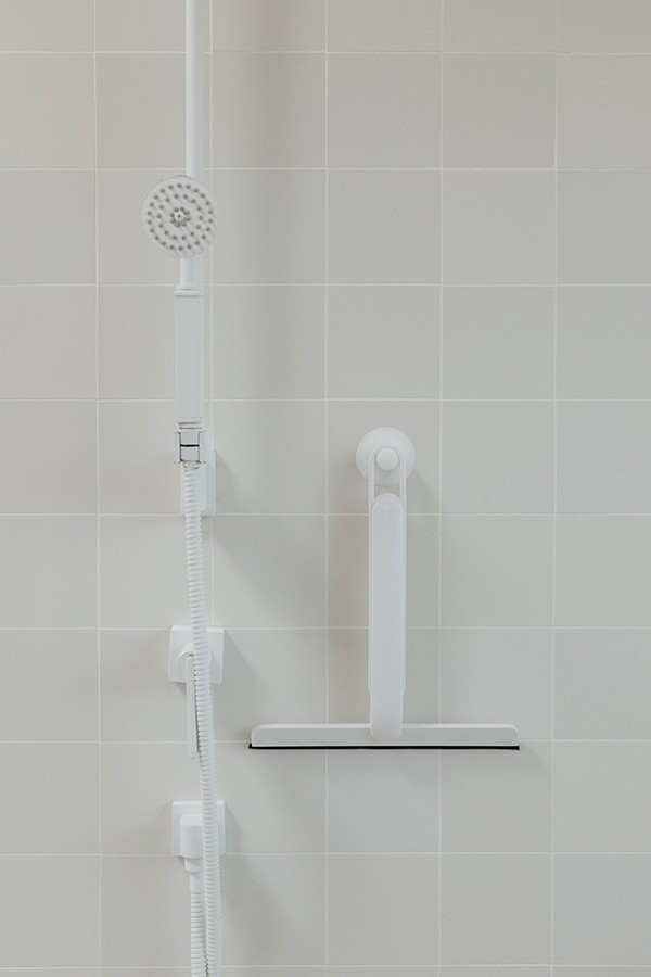 Стеклоочиститель для ванной flex, белый