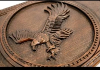 Нарды резные &quot;Летящий Орел 1&quot;, Simonyan