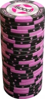 Фишки для игры в покер Black Stars номиналом 5000 (25шт)