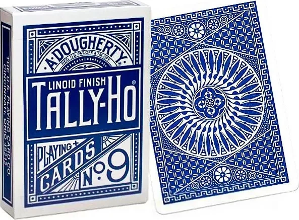 Карты "Tally-Ho Standard Index blue Circle "