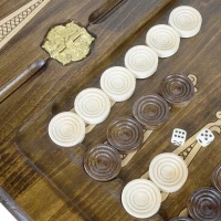 Нарды резные &quot;Лев-3&quot; 60, Ustyan