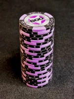 Фишки для игры в покер Black Stars номиналом 500 (25шт)