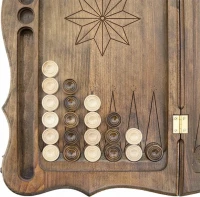 Нарды резные &quot;Волк&quot;, Petrosyan