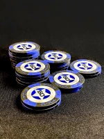 Фишки для игры в покер Black Stars номиналом 50 (25шт)