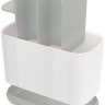 Органайзер для зубных щеток easystore, 13х9,5х17,5 см, бело-серый
