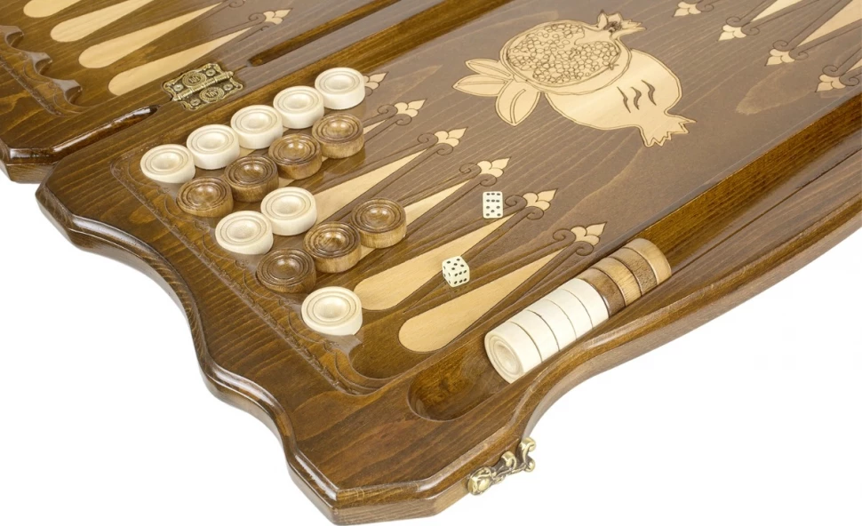 Нарды резные "Гранат", 60 Simonyan