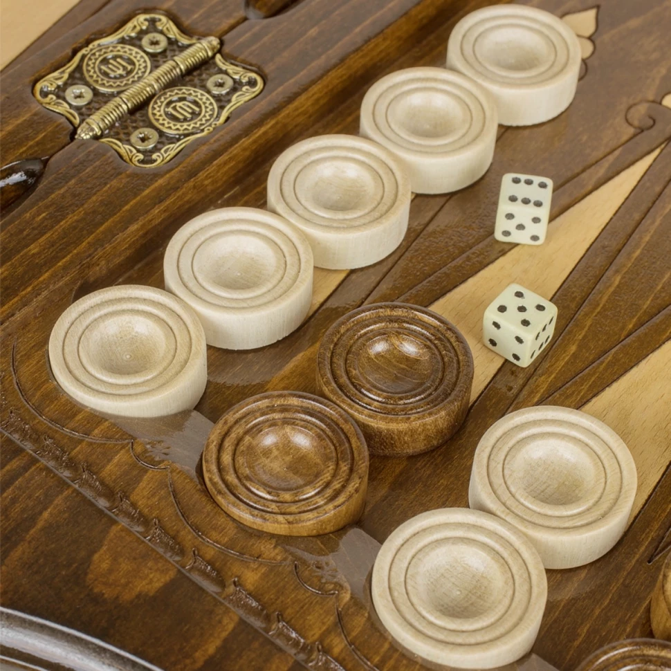 Нарды резные "Гранат", 60 Simonyan