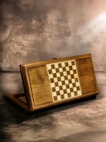 Нарды резные &quot;Золотой Узор 1&quot; 40, Mirzoyan