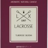 Свеча ароматическая lacrosse, Тубероза, 40 ч