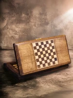 Нарды резные &quot;Золотой Узор 1&quot; 30, Mirzoyan