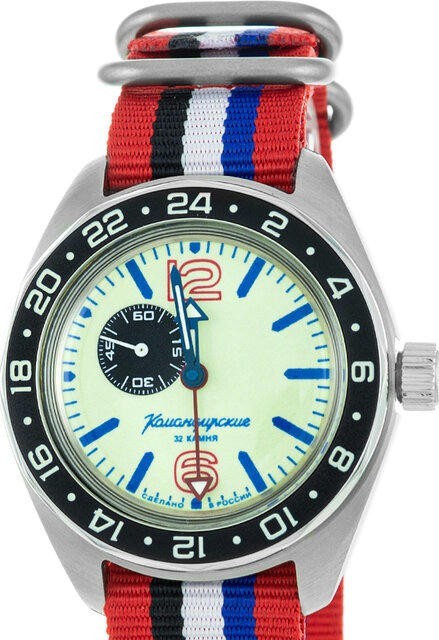 Наручные часы ВОСТОК 2426 (03098А) ремень текстиль