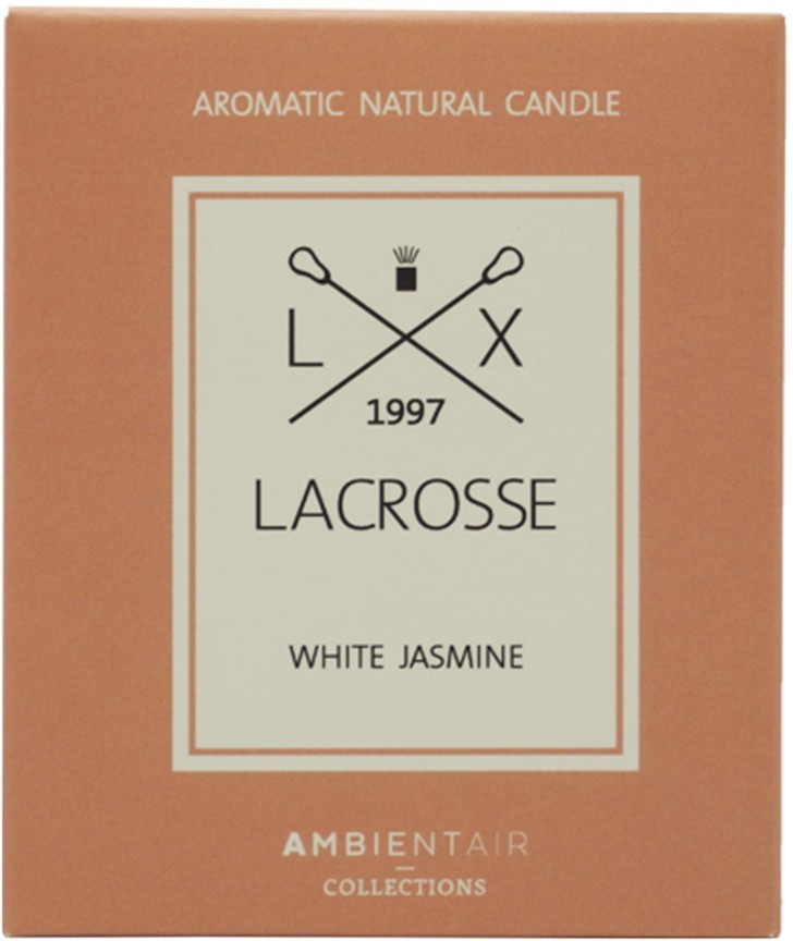 Свеча ароматическая lacrosse, Белый жасмин, 40 ч