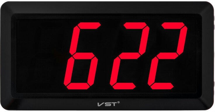 VST780-1 220В красн.цифры+блок
