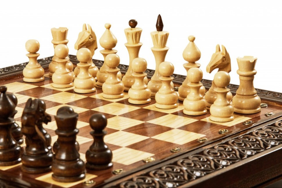 Шахматы резные "Вдохновение" 50, Haleyan