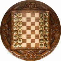 Стол ломберный шахматный &quot;Круг Света&quot;, Haleyan