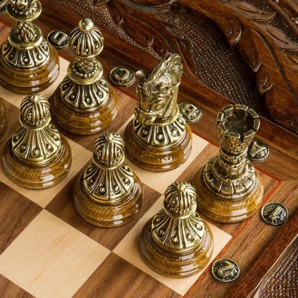 Стол ломберный шахматный "Круг Света", Haleyan