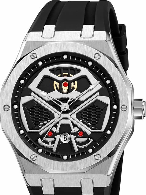 Наручные часы skmei 9362sibk silver/black