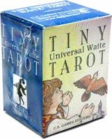 Карты Таро &quot;Tiny Universal Waite Tarot Deck&quot; US Games / Универсальное Таро Уайта