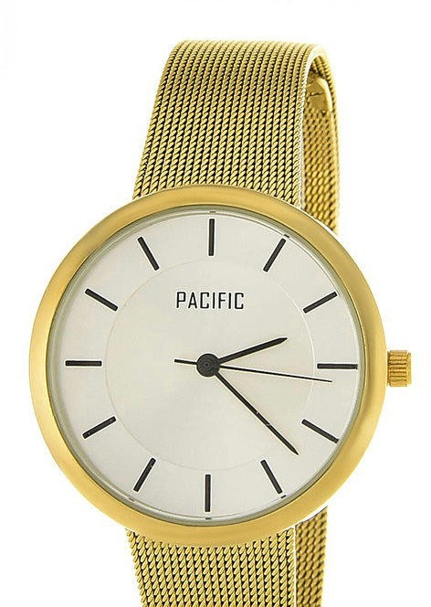 Наручные часы pacific x6143 корп-золот циф-сер/черн браслет