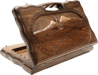 Нарды резные &quot;Арарат&quot; с ручкой 30, Haleyan