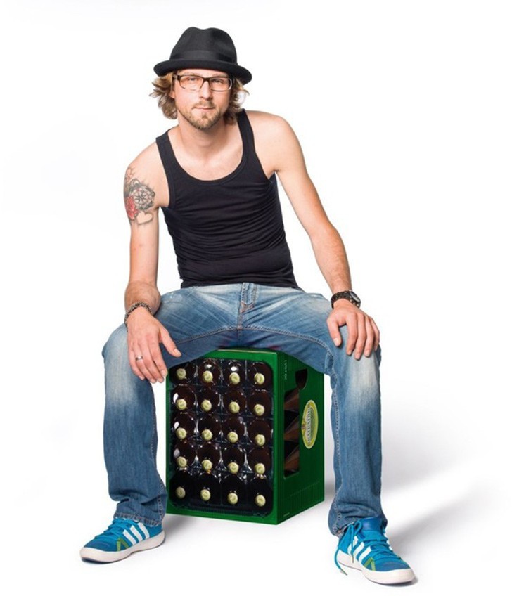 Табурет картонный master brewer, 32,5х32,5х44 см